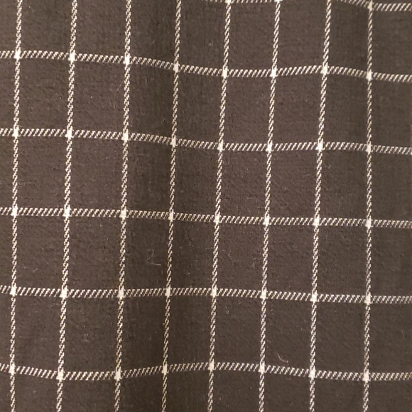 Banana Republic checkered ruffle dress size 0 - Picture 3 of 6